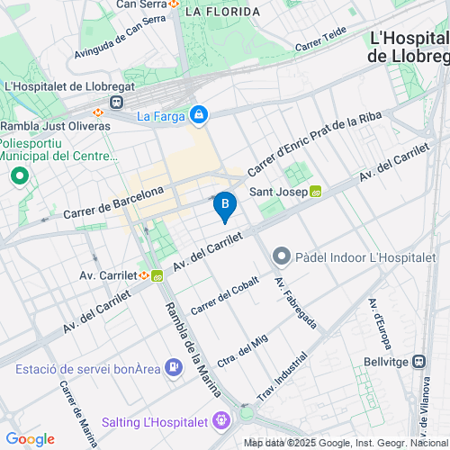 Map Bearbox Spain